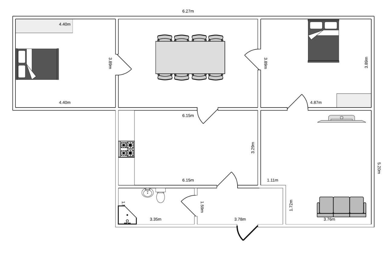 Homely 1 Bedroom Flat By The Copenhagen Lakes Exterior photo